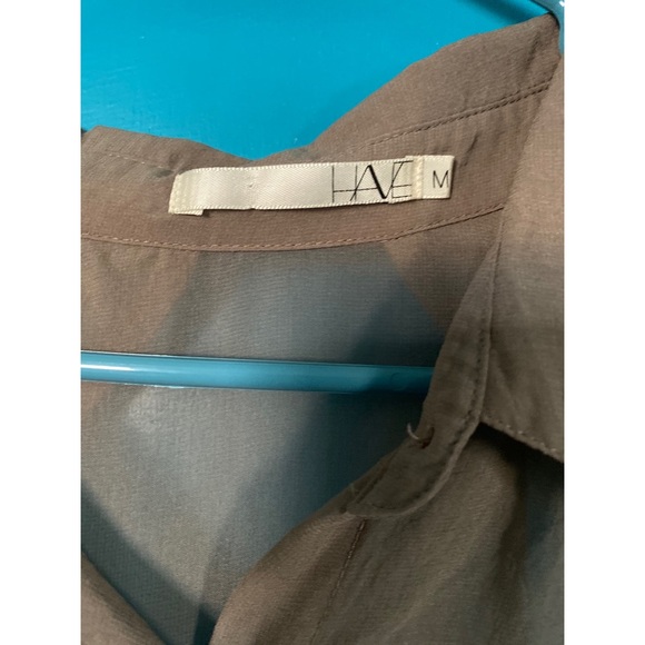 Long sleeve sheer top - Picture 3 of 3